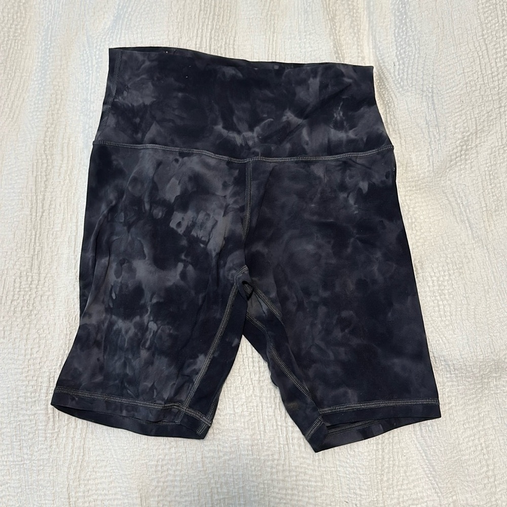 Lululemon tie dye 6” align shorts